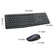 【尚沃】罗技（Logitech）MK235 键鼠套装 无线键鼠套装 办公键鼠套装  防泼溅防指纹 全尺寸 带无线2.4G接收器 黑