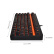 雷柏（Rapoo） V500S 87键背光游戏机械键盘 背光键盘 游戏键盘 电脑键盘 笔记本键盘 黑色 黑轴