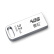 傲石(AOS) 64G Micro USB3.0 U盘UD008银色 激光定制刻字车载金属优盘 私人及企业定制版