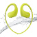 索尼（SONY）NW-WS414防水游泳跑步运动mp3音乐播放器一体耳机 8G(柠檬绿)