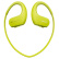 索尼（SONY）NW-WS414防水游泳跑步运动mp3音乐播放器一体耳机 8G(柠檬绿)