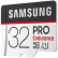 三星（SAMSUNG）32GB TF（MicroSD）存储卡 U1 4K PRO 安防监控摄像卡 行车记录仪高速内存卡 读速100MB/s