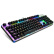 腹灵（FL·ESPORTS）GT104 RGB全彩背光104键全金属外壳游戏机械键盘 黑色 黑轴
