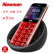 纽曼 L520移动联通大字大声 双卡双待老人手机 玫瑰红 移动/联通版