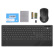 惠普（HP）CS900 无线键鼠套装 办公无线鼠标+无线键盘 黑色