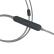 Libratone （小鸟音响）适用于苹果Lightning接口可调节降噪耳机 深空灰