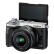 佳能（Canon）EOS M6 微单相机 数码相机 微单套机 银色（15-45 微单镜头）Vlog相机 视频拍摄