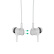 Linner（聆耳）NC50主动降噪无线蓝牙运动通话跑步磁吸防水入耳头戴式音乐立体声耳机象牙白