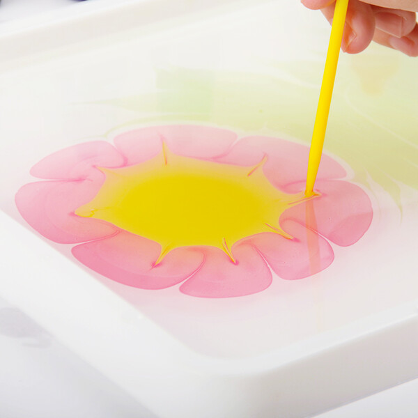 康大儿童湿拓画套装 浮水画水影画画套装工具美术用品水拓画 水拓画