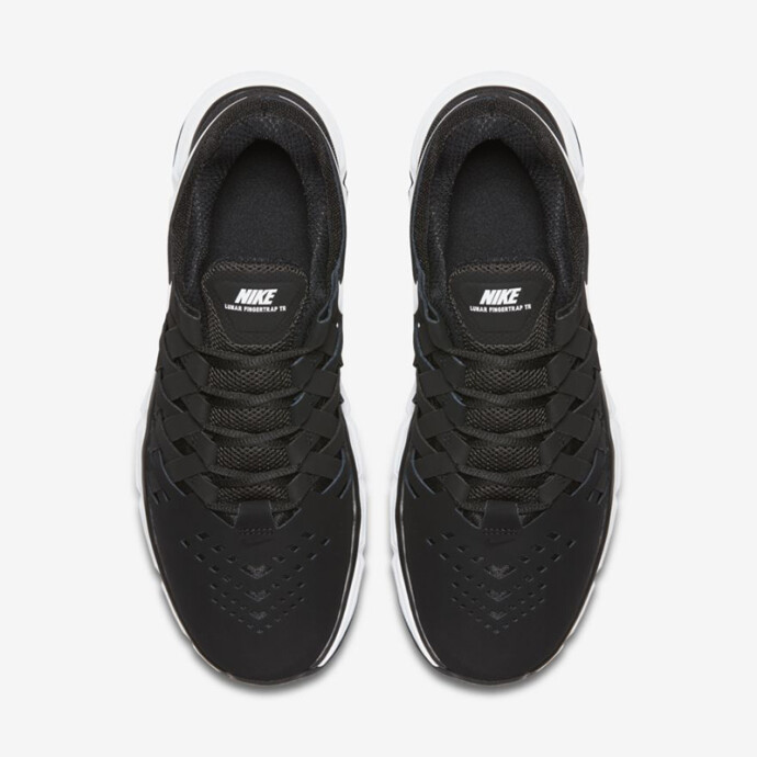 Nike 耐克 Lunar Fingertrap TR 男子跑步鞋 经典黑白配色 .25 海淘转运到手约￥486