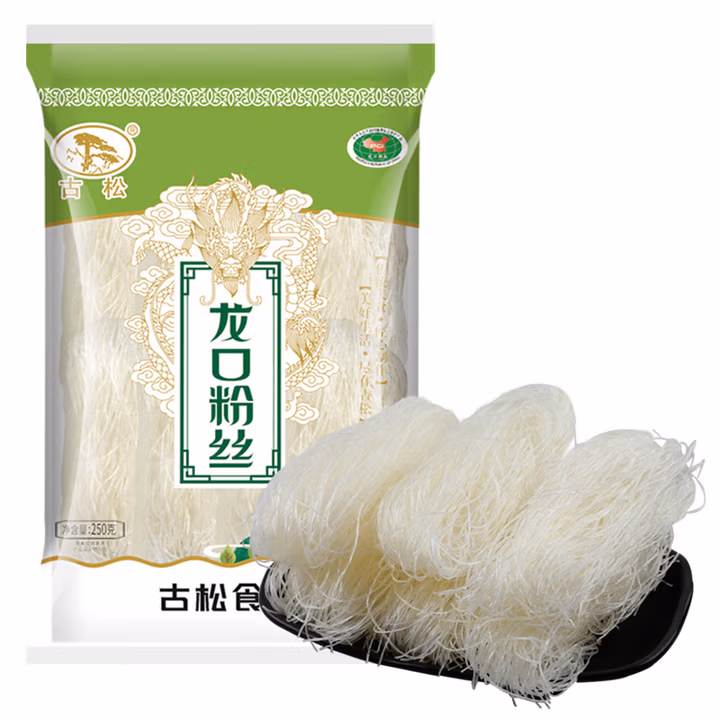 古松 方便速食火锅料粉丝粉条 龙口粉丝250g 煲汤粉丝煲