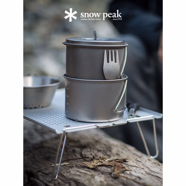日本 Snow Peak 雪峰 户外野炊钛合金锅具套装 SCS-004TR Plus会员国补折后¥398.4 日本 Snow Peak 雪峰 户外野炊钛合金锅具套装 SCS-004TR Plus会员国补折后¥398.4