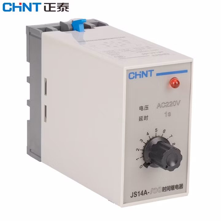 正泰晶体管式时间继电器JS14A 36V 110V 220V 380V 1/5/