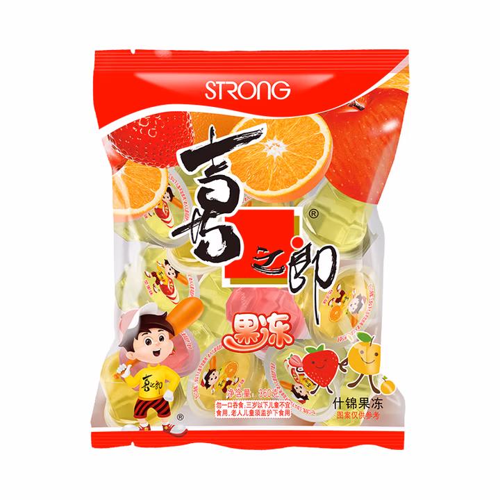 喜之郎 什锦果冻约14杯共360克 休闲零食 儿童解馋零食 下午茶