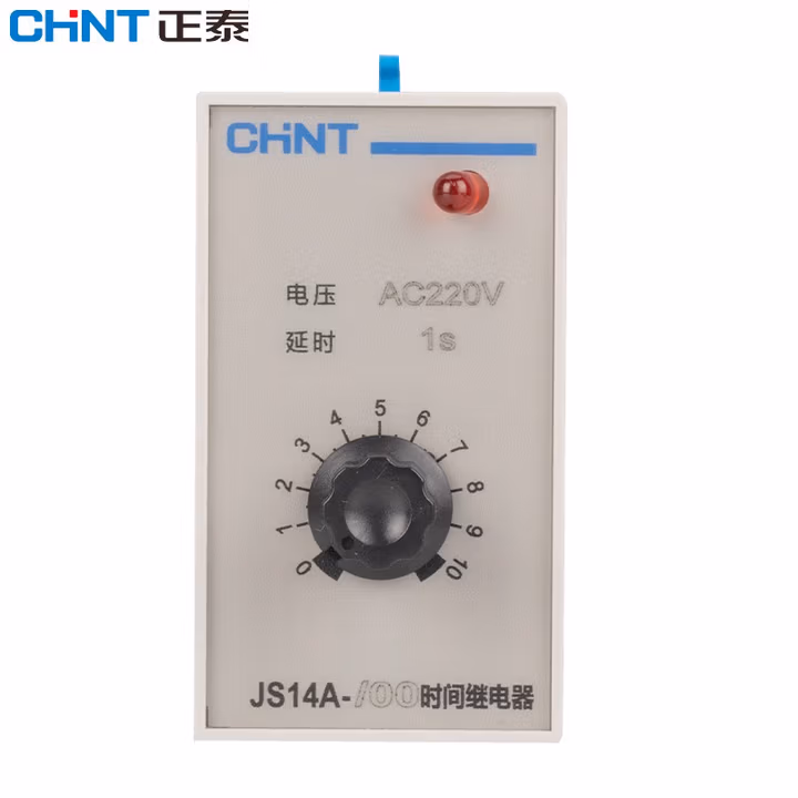 正泰晶体管式时间继电器JS14A 36V 110V 220V 380V 1/5/