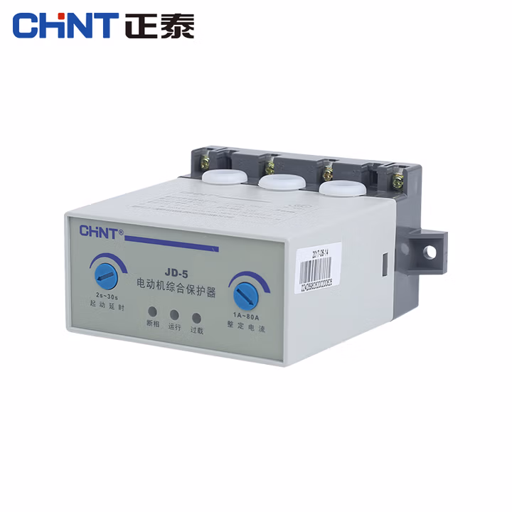 正泰380V电动机保护器 220V电机保护器 电机综合保护器 JD-5 380V