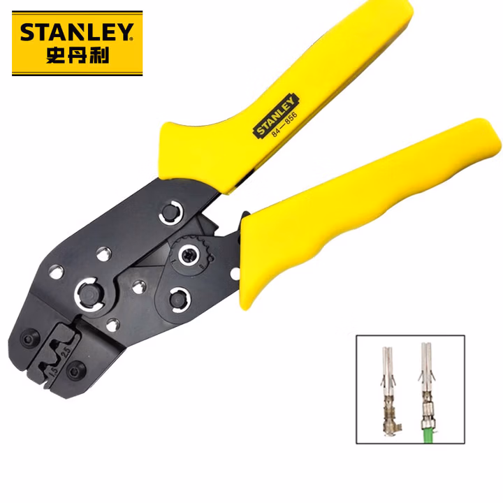 史丹利（STANLEY）B系列连续端子压接钳0.5-2.5mm2冷压电工压线钳8