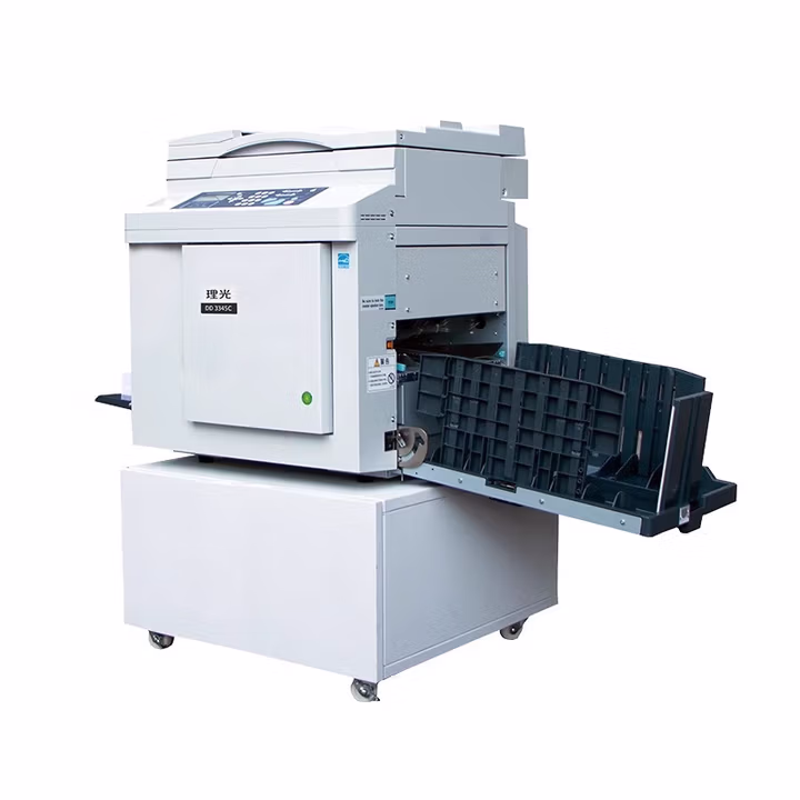 理光（Ricoh）DD 3345C数码印刷机 速印机 B4黑白印刷 大量试卷打印 学校机构办公商用DD 3344升级款 DD 3345C B4版纸3345型（96m/卷）