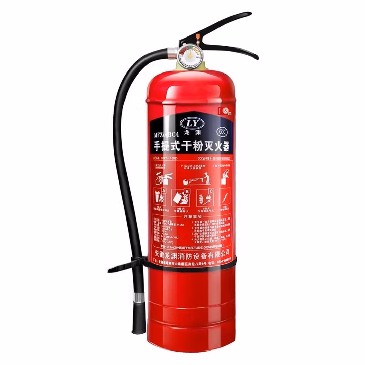泰锐干粉灭火器店用商用酒店公司家用学校仓库用干粉出租房 4kg 干粉 灭火器