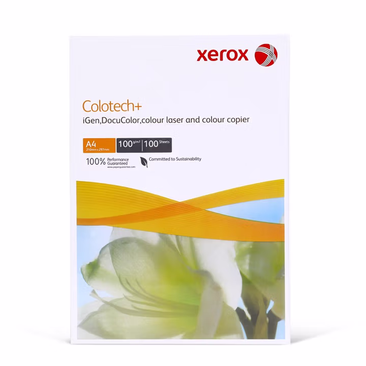 施乐（Xerox）Colotech 彩激纸 100g A4 100张/包