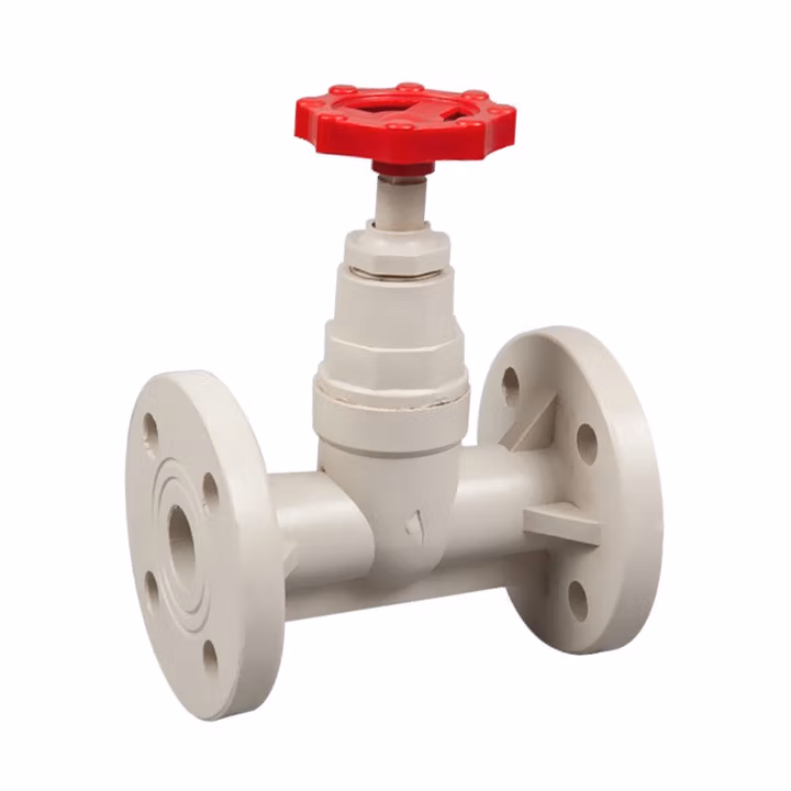 PPH法兰式截止阀