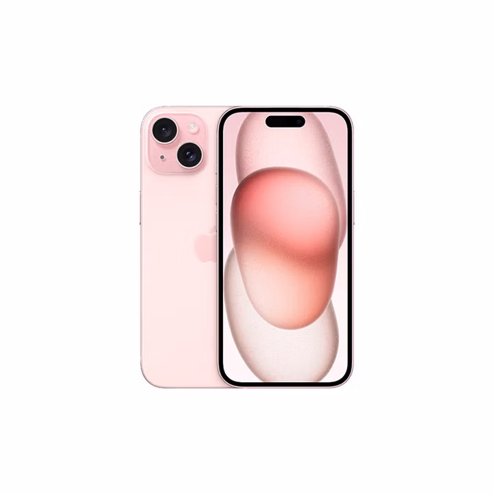 Apple/苹果 iPhone 15 Plus (A3096) 128GB 粉色支持移动联通电信5G 双卡双待手机