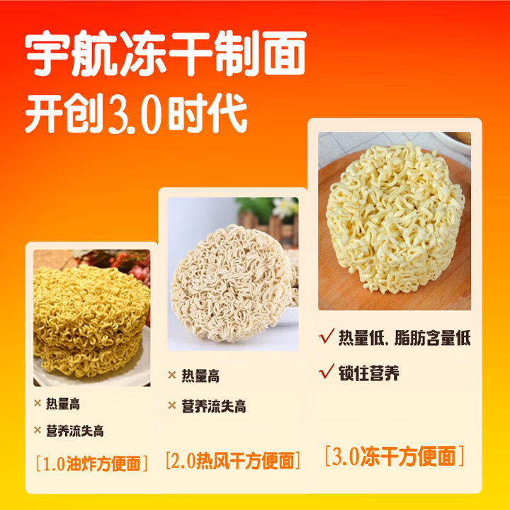 海福盛方便面食品速食泡面懒人早餐杯面免煮冲泡香辣牛肉面68g*6杯