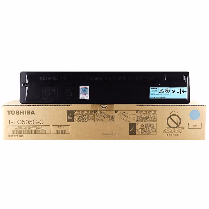 东芝 T-FC505C-K-S黑色低容墨粉盒适用于东芝e-STUDIO2000A