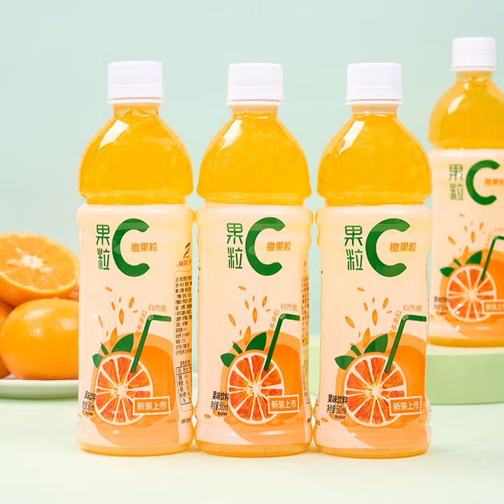 辣妹子果粒C橙果粒 橙汁果饮酒席宴请果汁饮料整箱装500ml*15瓶