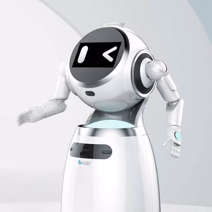 优必选Cruzr商用服务机器人个性迎宾接待智能导览专业讲解娱乐陪伴聊天表演Ai人工智能机器人迎宾机器人 AI智能培训教学机器人 CRUZR 1P