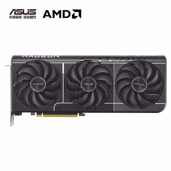 华硕（ASUS）PRIME RX9060XT O8G AMD RADEON RX 9060 XT 电竞游戏显卡