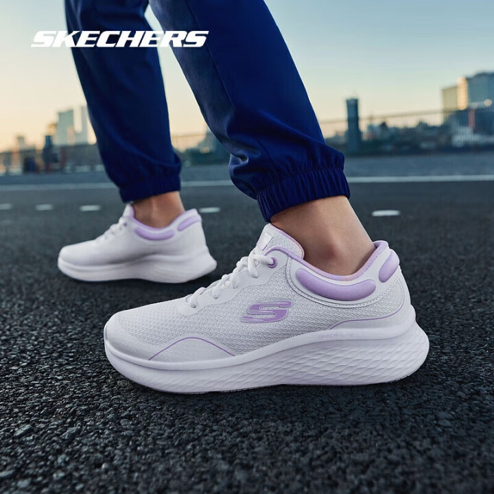 <span>白菜！</span>Skechers 斯凯奇 轻奇2代 男女款系带超轻软弹减震运动鞋232774