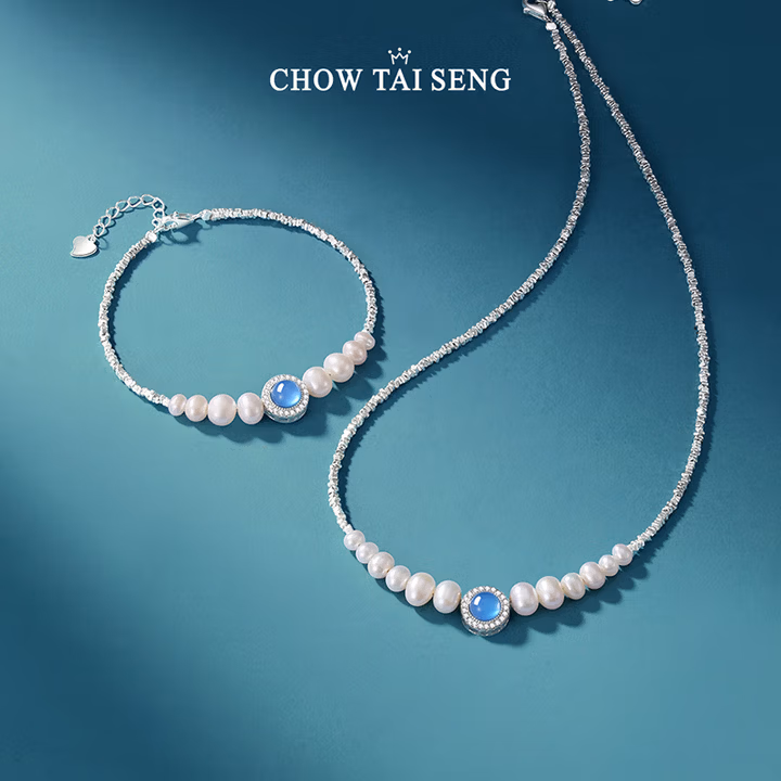 周大生 海洋之心碎银子珍珠项链 多重优惠折后¥264 周大生 海洋之心碎银子珍珠项链 多重优惠折后¥264