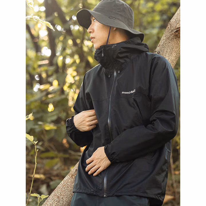 mont·bell 蒙贝欧 雷系列 3层DRY-TEC面料  户外轻量防风防水 男式硬壳连帽冲锋衣 Plus会员折后￥729