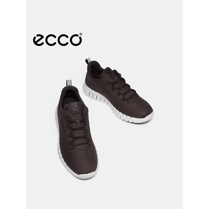 Ecco 爱步 Gruuv灵动系列 真皮 男式休闲鞋 525204 Plus会员折后¥572