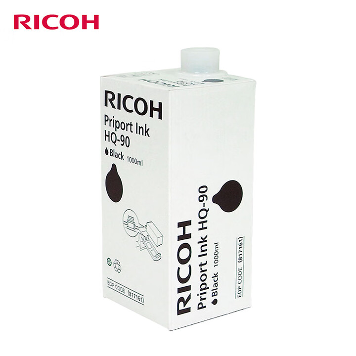 理光（Ricoh） 数码印刷机油墨 一体化速印机油墨 黑油墨 HQ-90（100