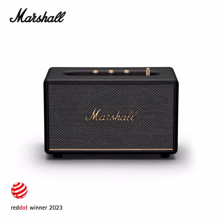 MARSHALL（马歇尔）ACTON III 音箱3代无线蓝牙摇滚家用重低音礼物音响 黑色