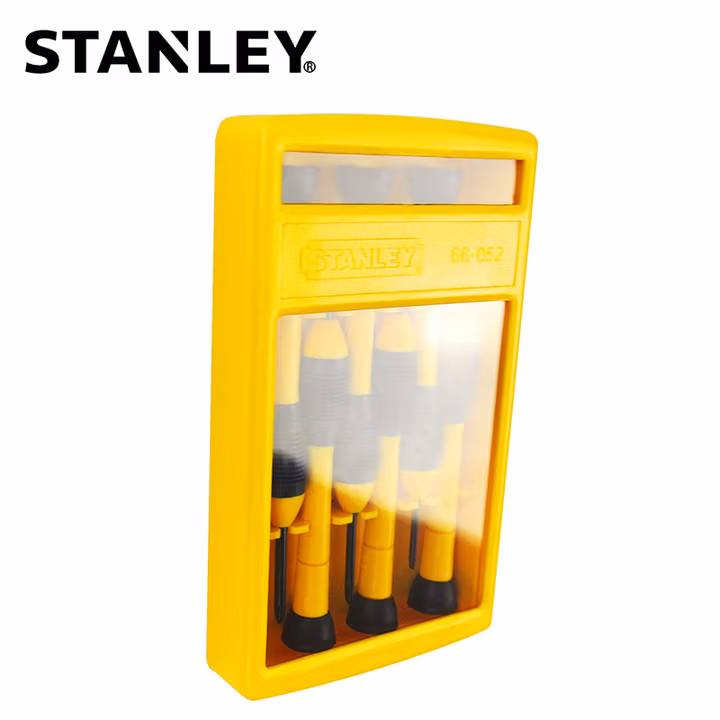 史丹利（STANLEY）6件套精密螺丝批套装一字十字手机电拆机维修起子66-05