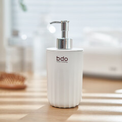 bdo按压式大容量分装瓶浴室乳液瓶洗手液空瓶宾馆酒店替换瓶约320ml