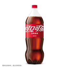 可口可乐 Coca-Cola 汽水 碳酸饮料 2L*6瓶 整箱装