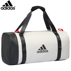 ADIDAS adidas阿迪达斯羽毛球拍包拍袋便携袋子手提男女款网球包 BG940811白灰