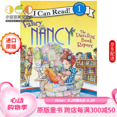 英文原版 Fancy Nancy: The Dazzling Book Report#