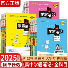 2025版学霸笔记高中数学物理历史化学生物语文英语地理政治全套高一教辅资料高考新教材新高考高二高三复习辅导书绿卡图书 高中地理