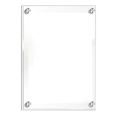 屹选工品 透明亚克力板 有机玻璃双层夹板 42*29.7