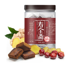 寿全斋 养生茶 红枣黑糖姜块红糖姜枣茶红糖姜茶 180g 生日礼物送女生