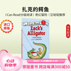 英文原版绘本 Zack's Alligator 扎克的鳄鱼 I Can Read系列分级阅读读物#