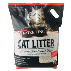 铠泽金（KATZEKING）凯泽金膨润土结团控味型猫砂 细颗粒猫沙10L 多效控味型约8kg