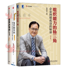 杨国安【套装3册】变革的基因+组织能力的杨三角：企业持续成功的秘诀+变革的基因（实践篇）