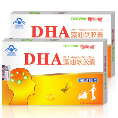 福施福 DHA藻油软胶囊60粒/盒 DHA妈妈专用辅助改善记忆力