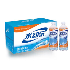 水动乐 果蔬 轻补给 橙味 维生素饮料 600ml*15瓶整箱装 可口可乐公司出品